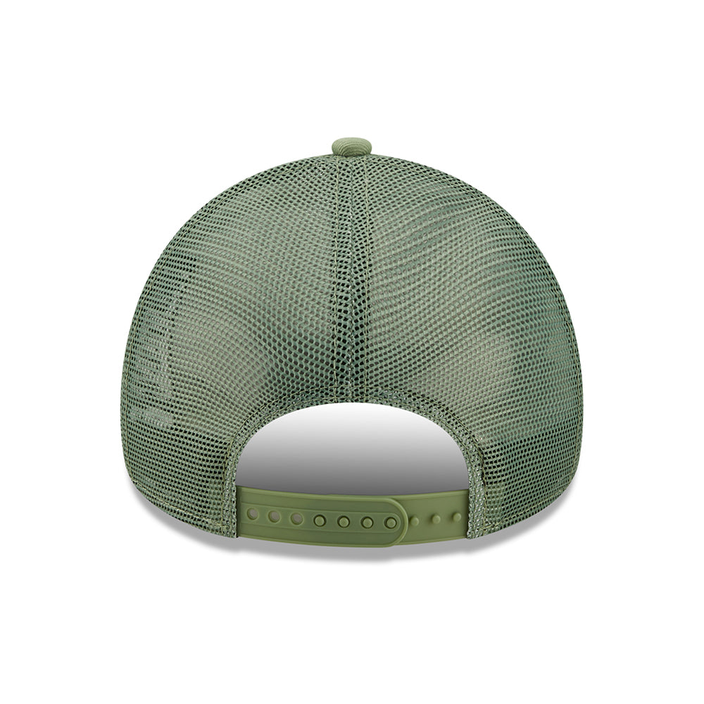 Casquette Trucker A-Frame 9FORTY MLB League Essential New York Yankees jade-noir NEW ERA