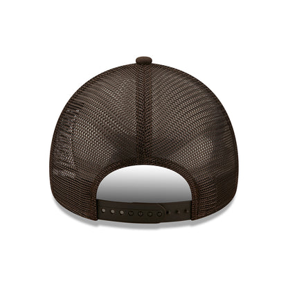 Casquette Trucker A-Frame 9FORTY MLB League Essential New York Yankees marron foncé-blanc NEW ERA