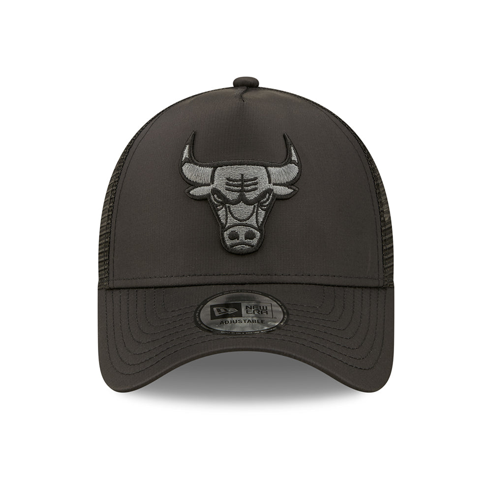 Casquette Trucker 9FORTY NBA Tonal Black A-Frame Chicago Bulls noir NEW ERA