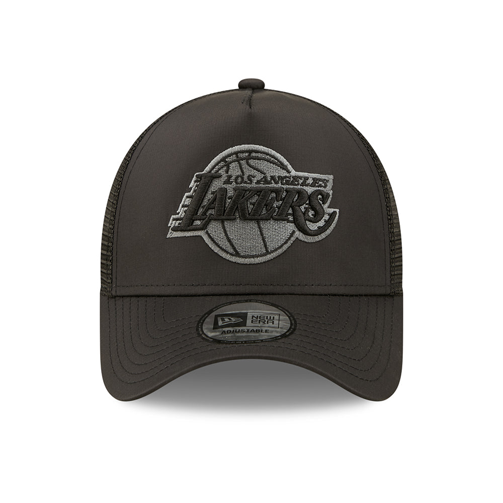 Casquette Trucker A-Frame 9FORTY NBA Tonal Black L.A. Lakers noir NEW ERA