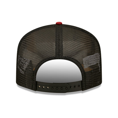Casquette Trucker 9FORTY Food Location A-Frame Washington blanc-vin NEW ERA