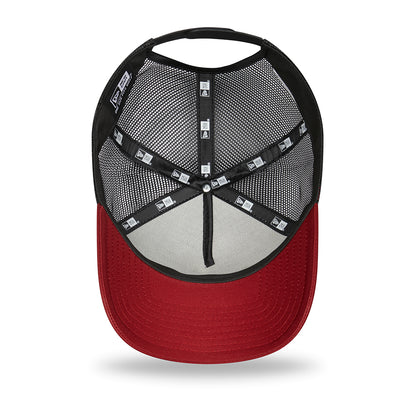 Casquette Trucker 9FORTY Food Location A-Frame Washington blanc-vin NEW ERA