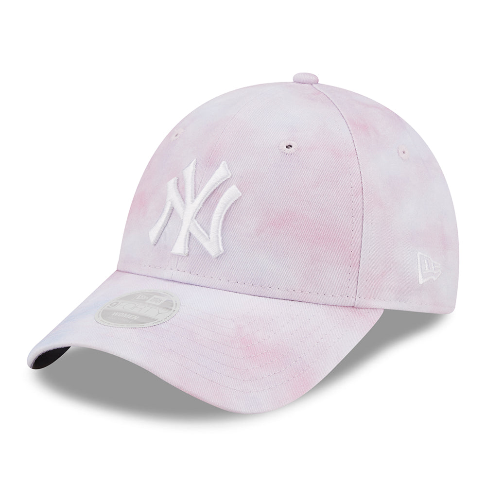 Casquette Femme 9FORTY MLB Pastel Tie Dye New York Yankees lavande-blanc NEW ERA