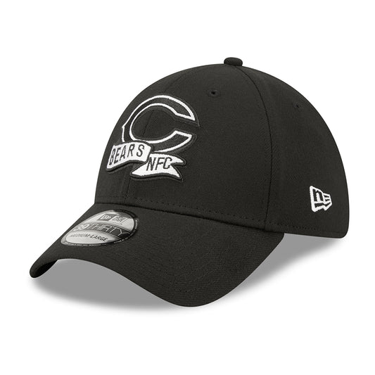 Casquette 39THIRTY NFL Sideline Chicago Bears noir-blanc NEW ERA