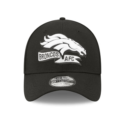 Casquette 39THIRTY NFL Sideline Denver Broncos noir-blanc NEW ERA