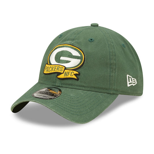 Casquette 9TWENTY NFL Sideline On Field Green Bay Packers vert NEW ERA