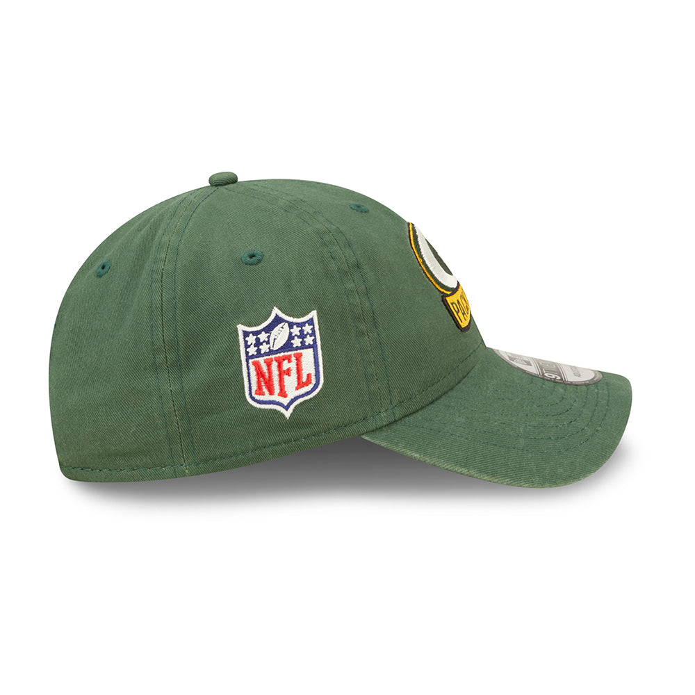 Casquette 9TWENTY NFL Sideline On Field Green Bay Packers vert NEW ERA