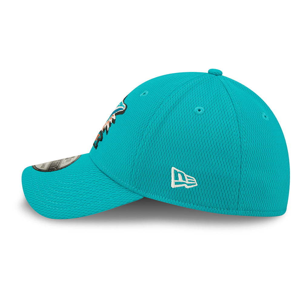 Casquette 39THIRTY NFL Sideline On Field Miami Dolphins bleu sarcelle NEW ERA