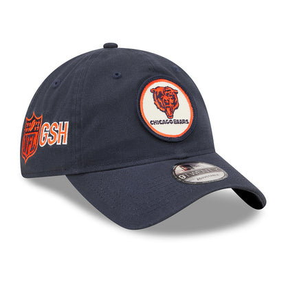 Casquette 9TWENTY NFL Sideline Historic Chicago Bears bleu marine NEW ERA