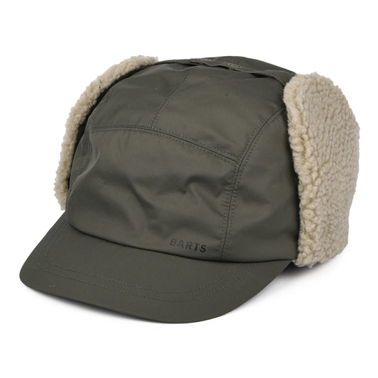 Casquette 5 Panel Avec Protège-Oreilles Boise vert militaire BARTS