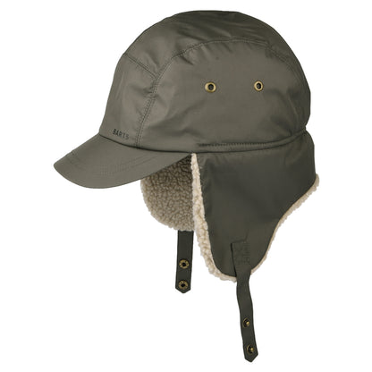 Casquette 5 Panel Avec Protège-Oreilles Boise vert militaire BARTS