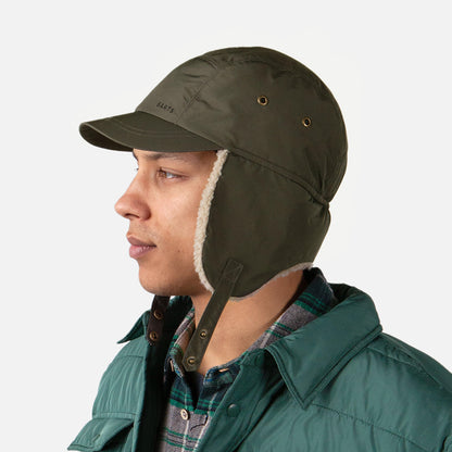 Casquette 5 Panel Avec Protège-Oreilles Boise vert militaire BARTS