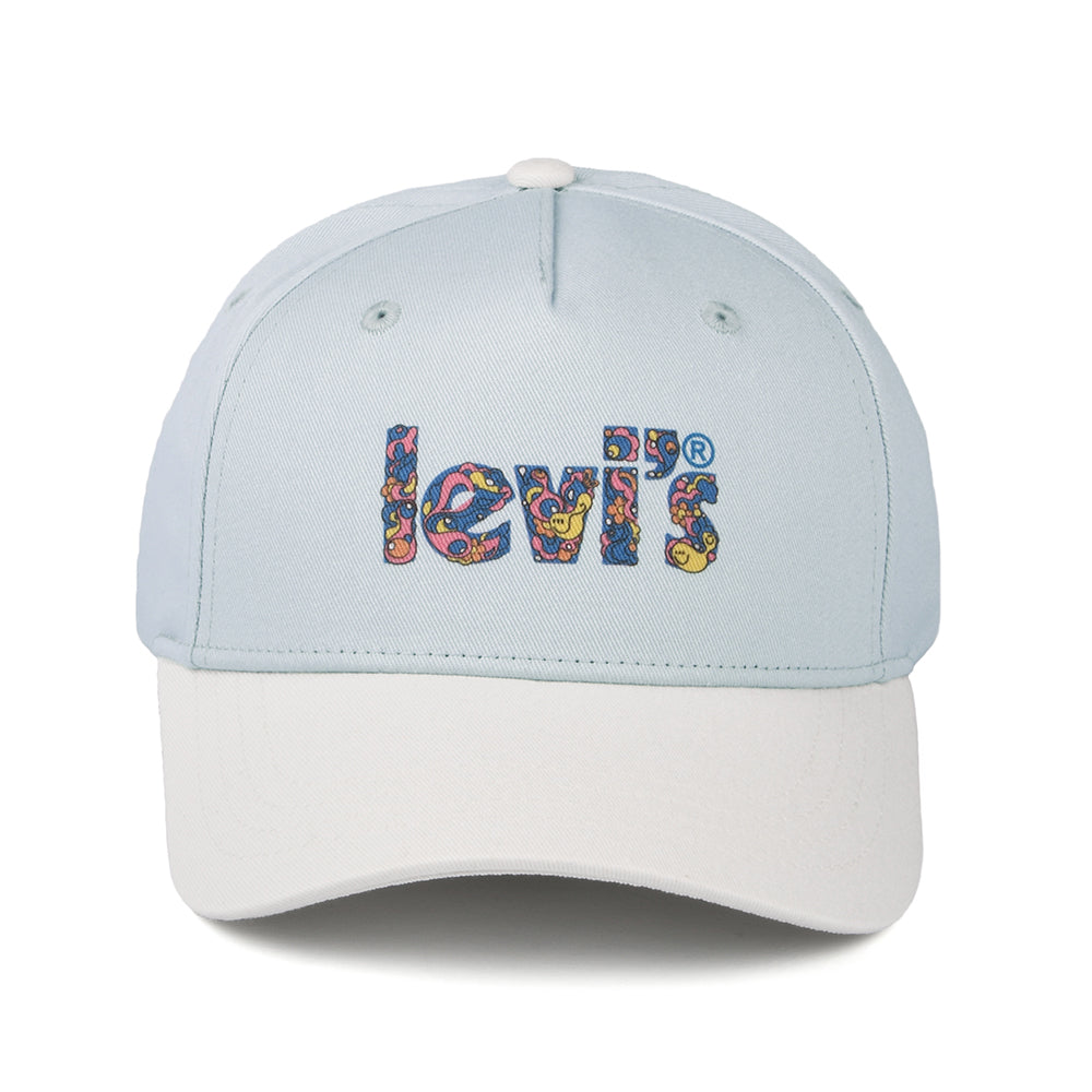 Casquette Femme avec Étiquette Vierge Graphic bleu clair LEVI'S