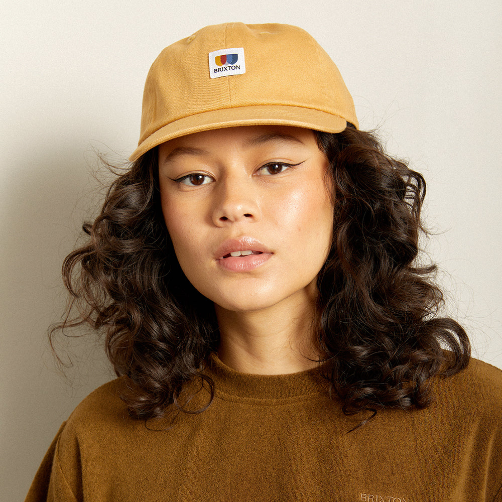 Casquette en Coton Alton LP sable du désert BRIXTON