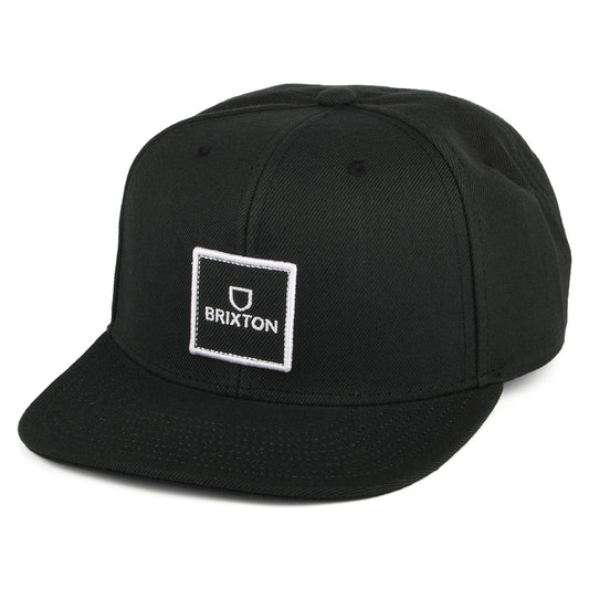 Casquette Snapback Alpha Square NetPlus MP noir BRIXTON