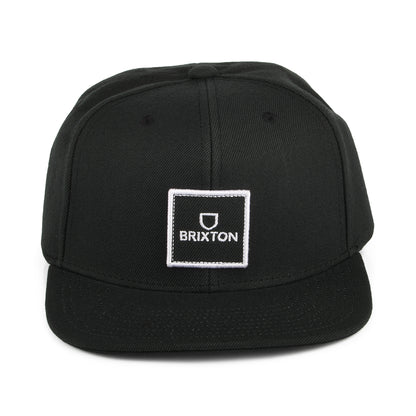 Casquette Snapback Alpha Square NetPlus MP noir BRIXTON