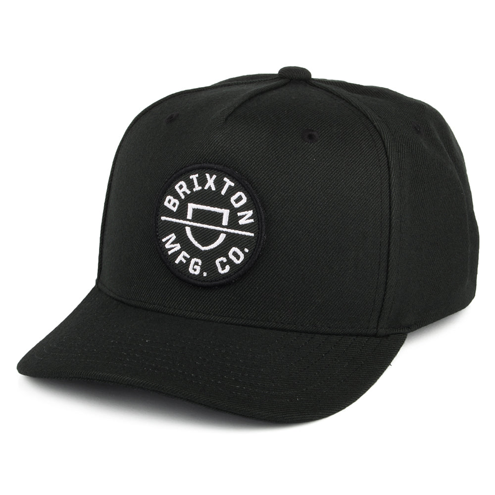 Casquette Snapback Crest C NetPlus MP noir BRIXTON