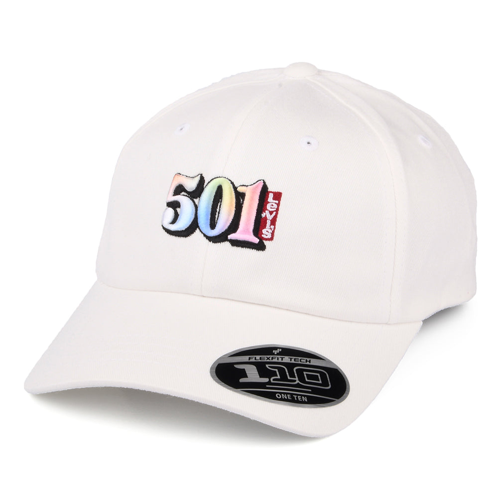 Casquette Femme Flexfit avec Étiquette Vierge 501 crème LEVI'S