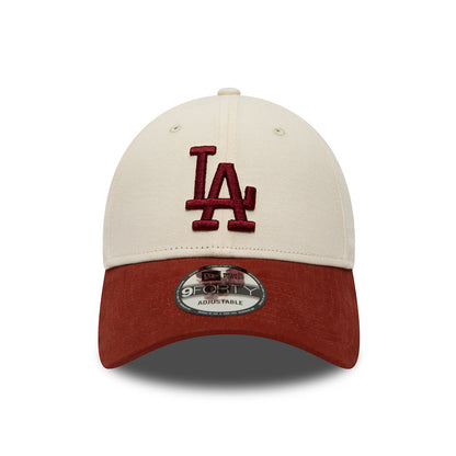 Casquette 9FORTY MLB L.A. Dodgers crème-cardinal NEW ERA
