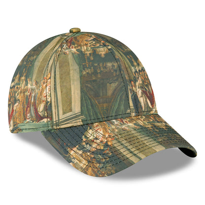 Casquette 9FORTY Le Louvre AOP Le Sacre de Napoléon multicolore NEW ERA