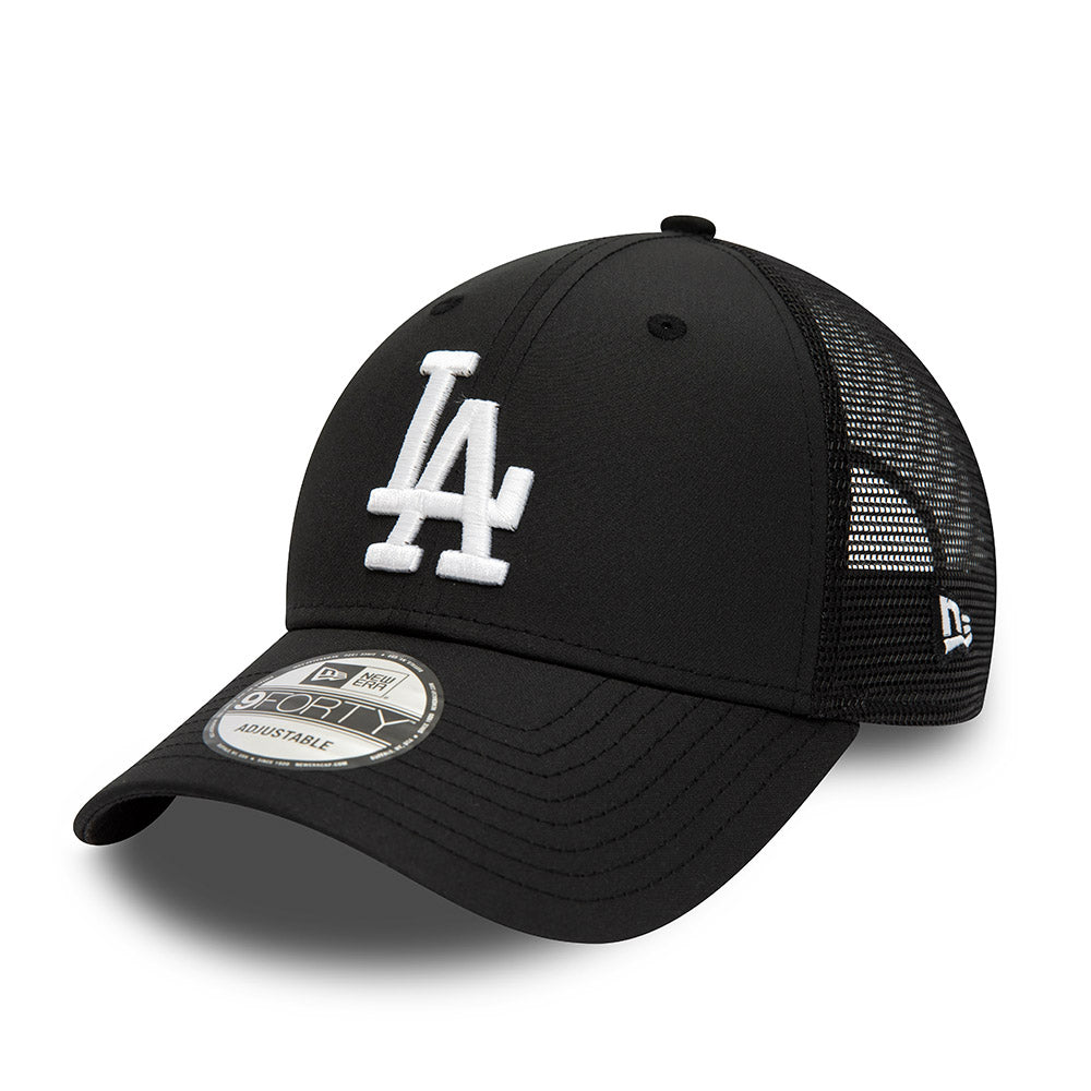 Casquette Trucker 9FORTY MLB Home Field L.A. Dodgers noir-blanc NEW ERA