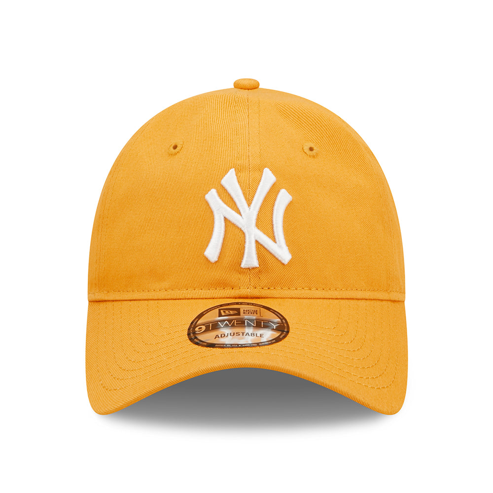 Casquette 9TWENTY MLB League Essential New York Yankees moutarde-blanc NEW ERA