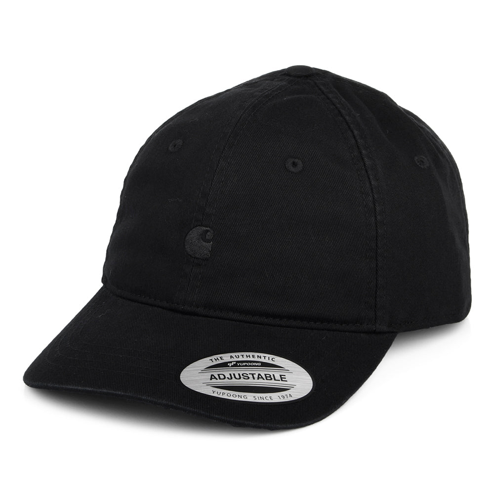 Casquette Madison Logo noir sur noir CARHARTT WIP