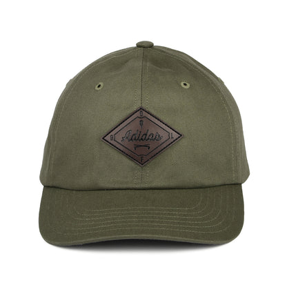 Casquette Snapback en Coton Sergé Clubhouse olive ADIDAS