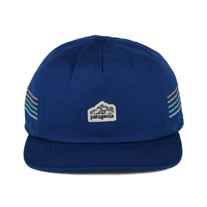 Casquette Snapback Line Logo Ridge Stripe Funfarer bleu roi PATAGONIA