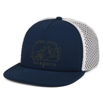 Casquette Trucker Recyclée Lost And Found Duckbill bleu foncé PATAGONIA