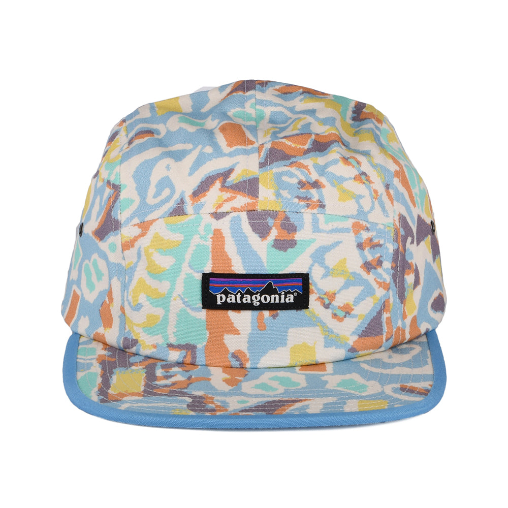 Casquette 5 Panel en Coton Bio P-6 Label Thriving Planet Maclure bleu moyen-multi PATAGONIA