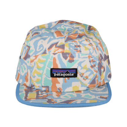 Casquette 5 Panel en Coton Bio P-6 Label Thriving Planet Maclure bleu moyen-multi PATAGONIA