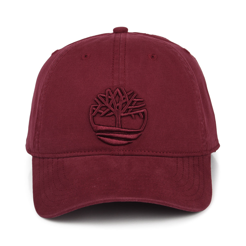 Casquette en Toile de Coton Soundview bordeaux TIMBERLAND