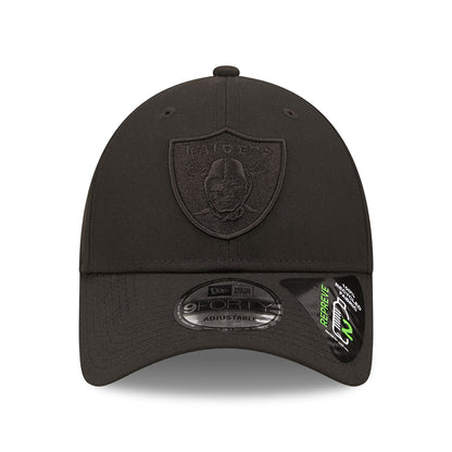 Casquette 9FORTY NFL Repreve Monochrome Las Vegas Raiders noir NEW ERA