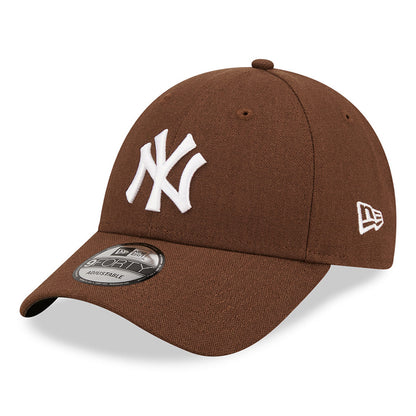 Casquette 9FORTY MLB Linen New York Yankees rouille-blanc NEW ERA
