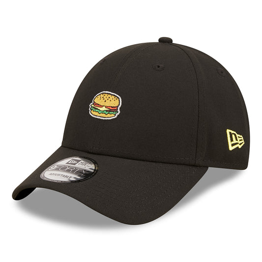 Casquette 9FORTY NE Food Icon Repreve Burger noir NEW ERA