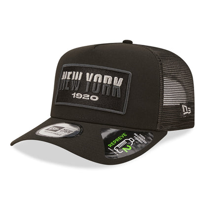 Casquette Trucker New York USA State A-Frame noir NEW ERA