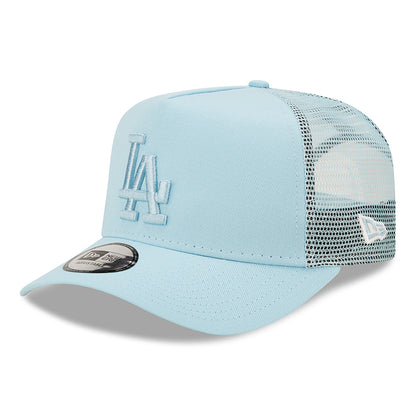 Casquette Trucker L.A. Dodgers MLB Tonal Mesh A-Frame bleu clair NEW ERA