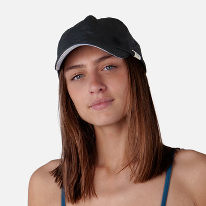 Casquette de Soleil en Coton Wupper noir BARTS