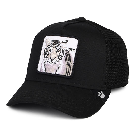 Casquette Trucker White Tiger noir GOORIN