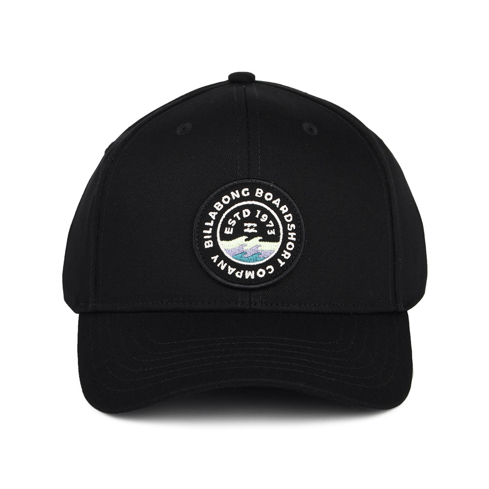 Casquette Snapback en Coton Sergé Walled noir BILLABONG