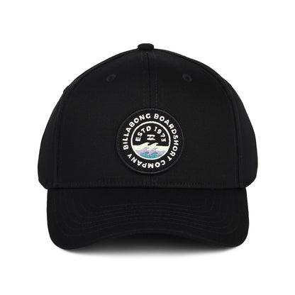 Casquette Snapback en Coton Sergé Walled noir BILLABONG