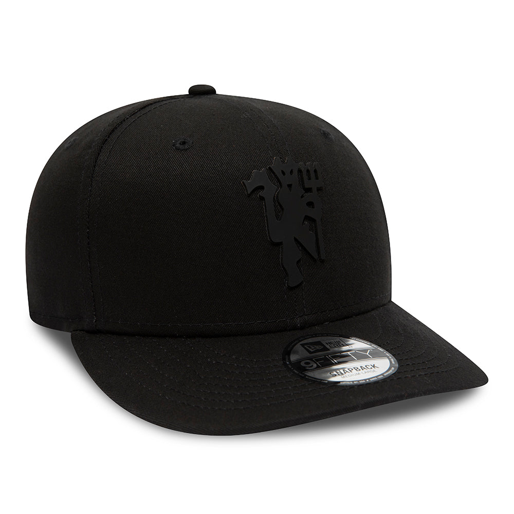 Casquette 9FIFTY Manchester United FC noir sur noir NEW ERA