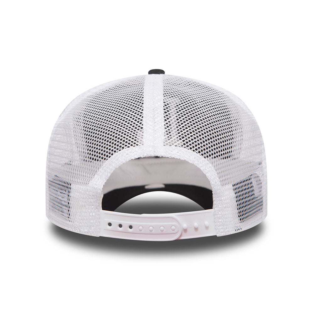 Casquette Trucker A-Frame MLB Clean Trucker L.A. Dodgers noir-blanc NEW ERA