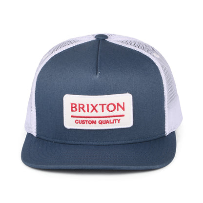 Casquette Trucker Palmer Proper MP bleu-blanc BRIXTON