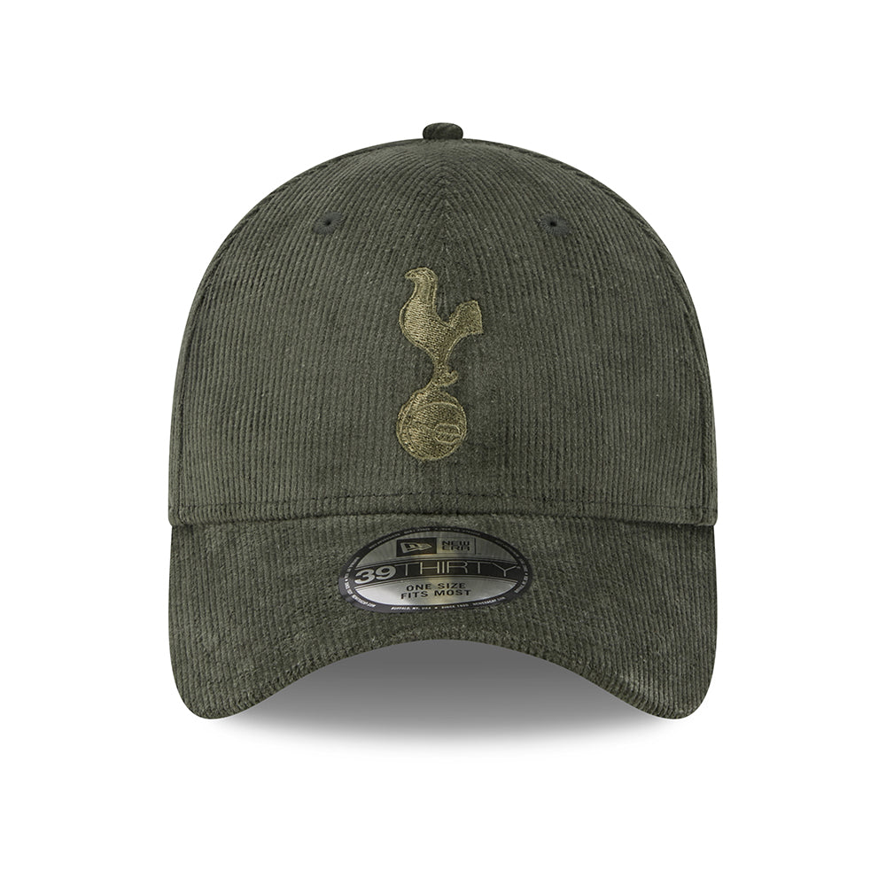 Casquette 39THIRTY Stretch Cord Tottenham Hotspur FC olive NEW ERA