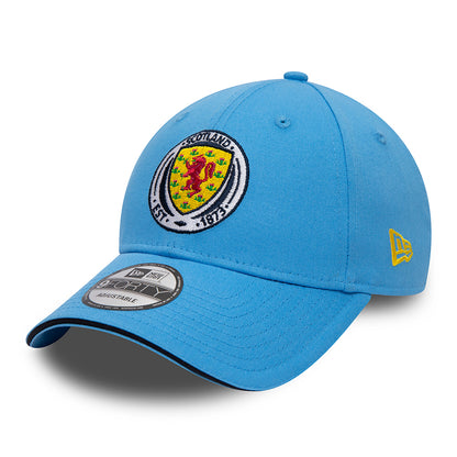 Casquette 9FORTY Seasonal Fédération Écossaise de Football bleu clair NEW ERA