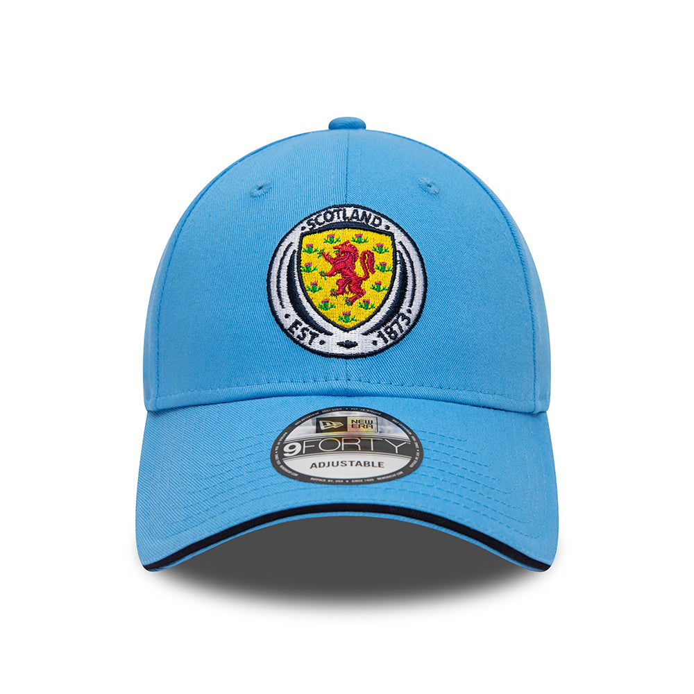 Casquette 9FORTY Seasonal Fédération Écossaise de Football bleu clair NEW ERA