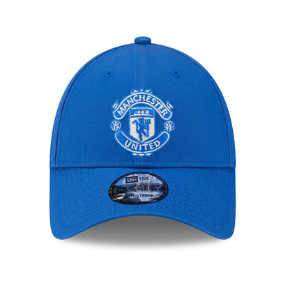 Casquette 9FORTY Seasonal Manchester United FC azur NEW ERA