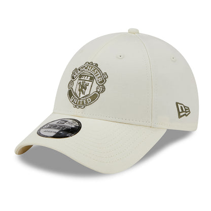 Casquette 9FORTY Seasonal Manchester United FC blanc cassé-olive NEW ERA